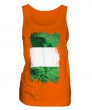 Nigeria Grunge Flag Ladies Vest