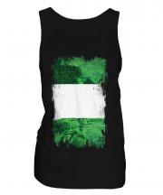 Nigeria Grunge Flag Ladies Vest