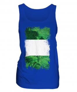 Nigeria Grunge Flag Ladies Vest