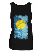 Palau Grunge Flag Ladies Vest