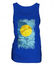 Palau Grunge Flag Ladies Vest