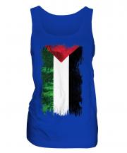 Palestine Grunge Flag Ladies Vest