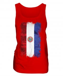 Paraguay Grunge Flag Ladies Vest