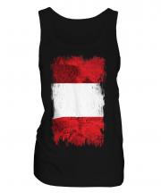 Peru Grunge Flag Ladies Vest