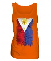 Philippines Grunge Flag Ladies Vest