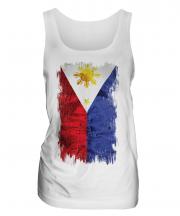Philippines Grunge Flag Ladies Vest