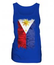 Philippines Grunge Flag Ladies Vest