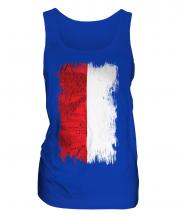 Poland Grunge Flag Ladies Vest
