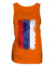 Republika Srpska Grunge Flag Ladies Vest