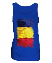 Romania Grunge Flag Ladies Vest