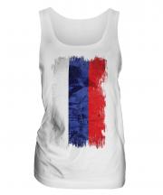 Russia Grunge Flag Ladies Vest