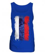 Russia Grunge Flag Ladies Vest