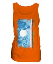 Sakha Republic Grunge Flag Ladies Vest