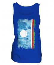 Sakha Republic Grunge Flag Ladies Vest