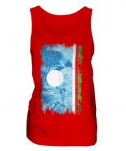 Sakha Republic Grunge Flag Ladies Vest