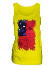 Samoa Grunge Flag Ladies Vest