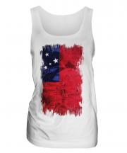 Samoa Grunge Flag Ladies Vest