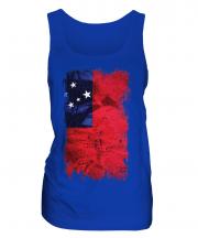 Samoa Grunge Flag Ladies Vest