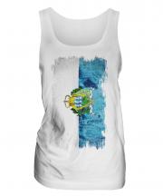 San Marino Grunge Flag Ladies Vest
