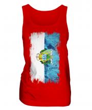 San Marino Grunge Flag Ladies Vest