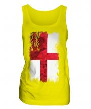 Sark Grunge Flag Ladies Vest