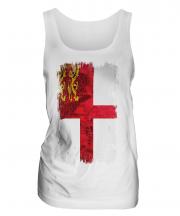 Sark Grunge Flag Ladies Vest