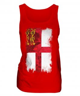 Sark Grunge Flag Ladies Vest