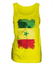 Senegal Grunge Flag Ladies Vest