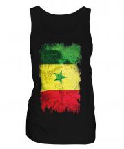 Senegal Grunge Flag Ladies Vest