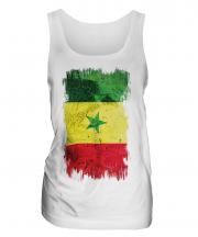 Senegal Grunge Flag Ladies Vest