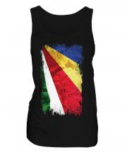Seychelles Grunge Flag Ladies Vest