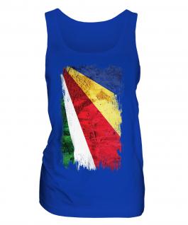 Seychelles Grunge Flag Ladies Vest