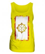 Sikkim Grunge Flag Ladies Vest