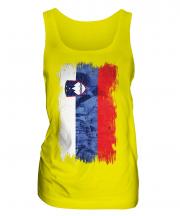Slovenia Grunge Flag Ladies Vest