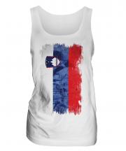 Slovenia Grunge Flag Ladies Vest