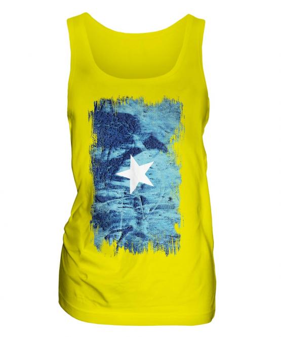 Somalia Grunge Flag Ladies Vest