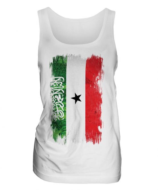 Somaliland Grunge Flag Ladies Vest