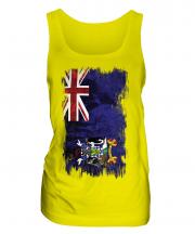 South Georgia Grunge Flag Ladies Vest