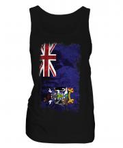 South Georgia Grunge Flag Ladies Vest