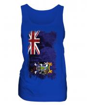 South Georgia Grunge Flag Ladies Vest