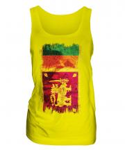Sri Lanka Grunge Flag Ladies Vest