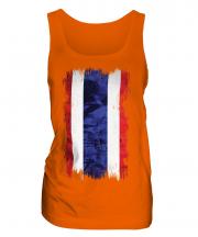 Thailand Grunge Flag Ladies Vest