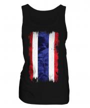 Thailand Grunge Flag Ladies Vest