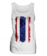 Thailand Grunge Flag Ladies Vest