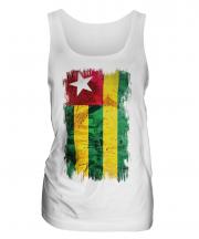 Togo Grunge Flag Ladies Vest