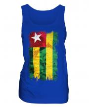 Togo Grunge Flag Ladies Vest