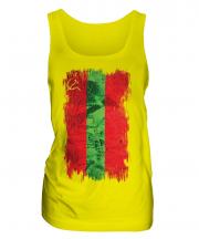 Transnistria Grunge Flag Ladies Vest