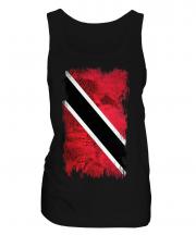 Trinidad And Tobago Grunge Flag Ladies Vest