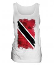 Trinidad And Tobago Grunge Flag Ladies Vest