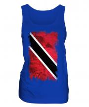 Trinidad And Tobago Grunge Flag Ladies Vest